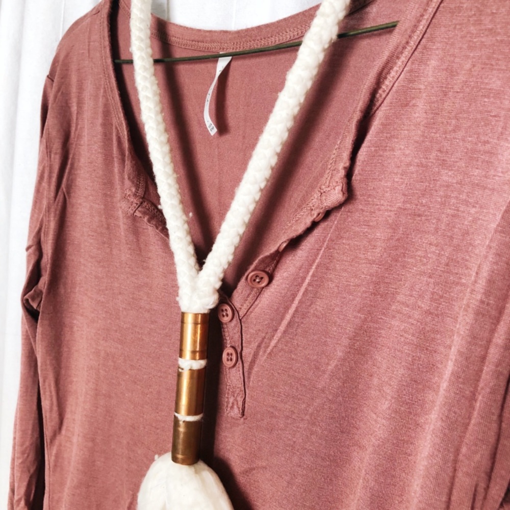 Rose long sleeve tee